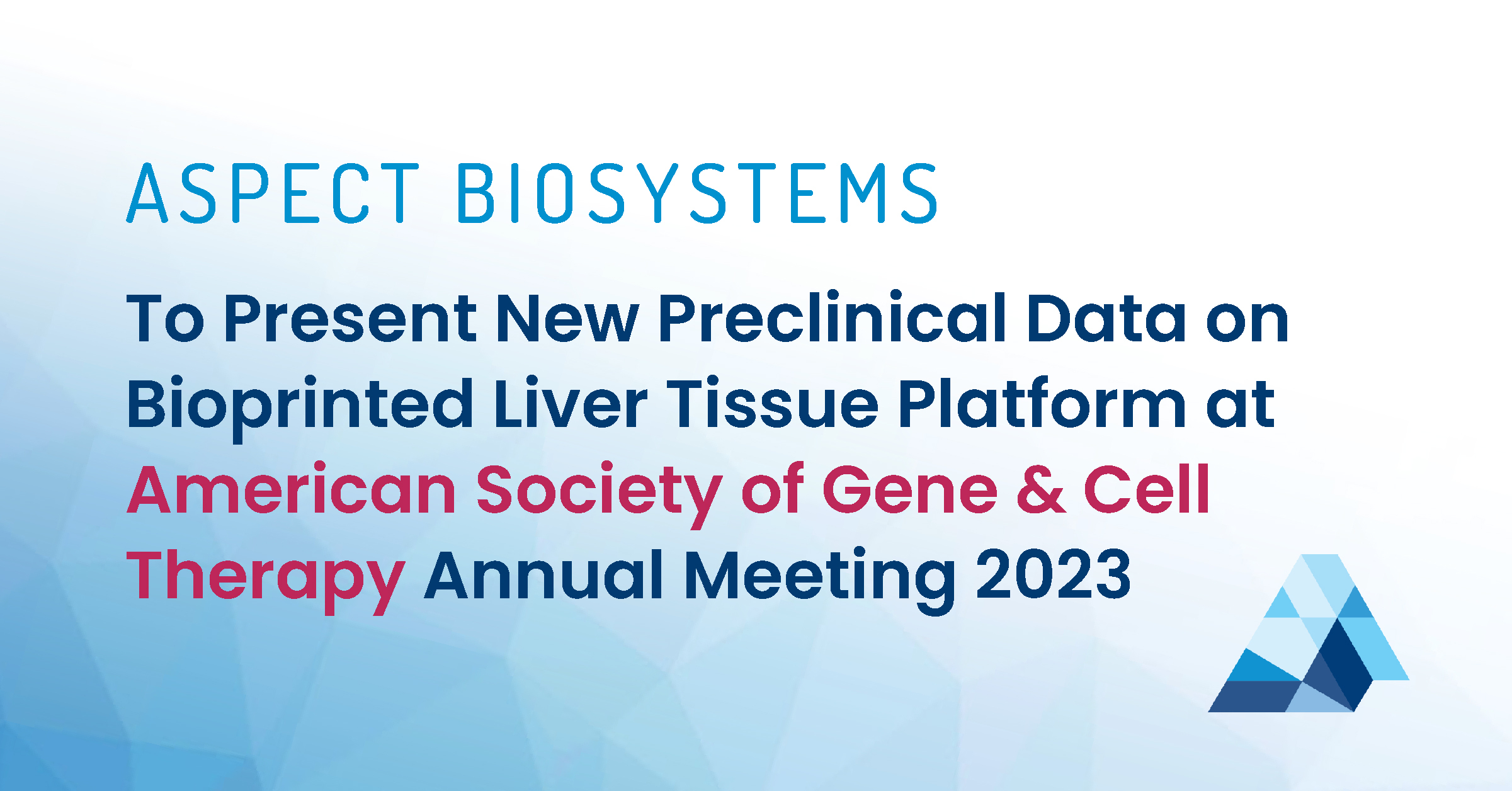 Aspect Biosystems To Present New Preclinical Data On Bioprinted Liver ...